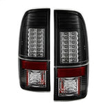 Spyder Ford F-250 Super Duty/F-350 Super Duty/F-450 Super Duty/F-550 Super Duty 08-16 Version 2 LED Tail Lights Black
