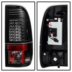 Spyder Ford F-250 Super Duty/F-350 Super Duty/F-450 Super Duty/F-550 Super Duty 08-16 Version 2 LED Tail Lights Black
