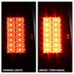 Spyder Ford F-250 Super Duty/F-350 Super Duty/F-450 Super Duty/F-550 Super Duty 08-16 Version 2 LED Tail Lights Black