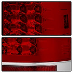 Spyder Ford F-250 Super Duty/F-350 Super Duty/F-450 Super Duty 08-16 Version 2 LED Tail Lights Red/Clear
