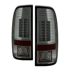 Spyder Ford F-250 Super Duty/F-350 Super Duty/F-450 Super Duty 08-16 Version 2 LED Tail Lights Smoke