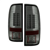 Spyder Ford F-250 Super Duty/F-350 Super Duty/F-450 Super Duty 08-16 Version 2 LED Tail Lights Smoke