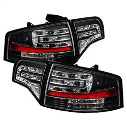 Spyder Audi A4/A4 Quattro 06-08 Black LED Tail Lights