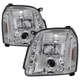 Spyder Signature GMC Yukon/Yukon XL 1500/Yukon XL 2500 07-14 Chrome Halo Projector Headlights