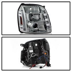 Spyder Signature GMC Yukon/Yukon XL 1500/Yukon XL 2500 07-14 Chrome Halo Projector Headlights