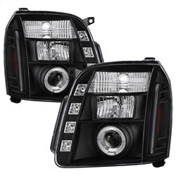 Spyder Signature GMC Yukon/Yukon XL 1500/Yukon XL 2500 07-14 Black Halo Projector Headlights