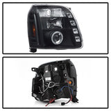 Spyder Signature GMC Yukon/Yukon XL 1500/Yukon XL 2500 07-14 Black Halo Projector Headlights