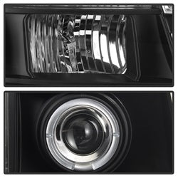 Spyder Signature GMC Yukon/Yukon XL 1500/Yukon XL 2500 07-14 Black Halo Projector Headlights