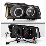 Spyder Signature Chevrolet Avalanche 1500/Avalanche 2500/Silverado 1500/Silverado 1500 HD/Silverado 1500 HD Classic/Silverado 2500/Silverado 2500 HD/Silverado 3500 02-06 Will Not Fit Models w/Body Cladding CCFL LED Projector Headlights Black