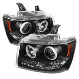 Spyder Signature Chevrolet Avalanche/Suburban 1500/Suburban 2500/Tahoe 07-13 Black CCFL LED Projector Headlights