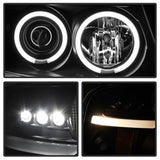 Spyder Ford F150 04-08 Projector Headlights - Version 2 - CCFL Halo - Black