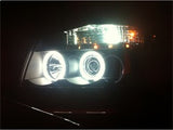 Spyder Signature Nissan Armada/Armada (Pathfinder)/Titan 05-07 Low Beam Bulb Included CCFL LED Projector Headlights High Beam Uses Stock Bulb Black
