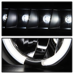 Spyder Signature Toyota Sequoia/Tundra 08-13 Black CCFL Halo LED Projector Headlights w/o Headlight Washer