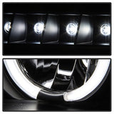 Spyder Signature Toyota Sequoia/Tundra 08-13 Black CCFL Halo LED Projector Headlights w/o Headlight Washer
