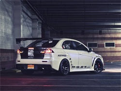 Spyder Mitsubishi Lancer 08-14 Black LED Tail Lights