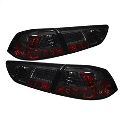 Spyder Mitsubishi Lancer 08-14 Smoke LED Tail Lights