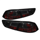 Spyder Mitsubishi Lancer 08-14 Smoke LED Tail Lights