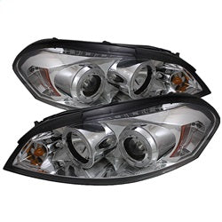 Spyder Signature Chevrolet Impala/Monte Carlo 06-13 Chrome Halo LED Projector Headlights