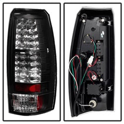 Spyder Chevrolet Avalanche 07-13 Black LED Tail Lights