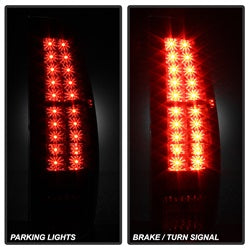 Spyder Chevrolet Avalanche 07-13 Black LED Tail Lights