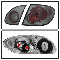 Spyder Toyota Corolla 03-08 Smoke Euro Style Tail Lights