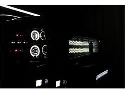 Spyder Signature Chevrolet Silverado 1500/Silverado 2500 HD/Silverado 3500 HD 07-13 Black CCFL LED Projector Headlights
