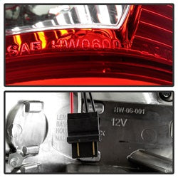 xTune Ford F-150/F-250 Super Duty/F-350 Super Duty 97-03 Red Smoke XTune Light Bar LED Tail Lights