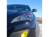 Spyder Signature Hyundai Genesis 10-12 Not Compatible w/Xenon/HID Model Halo DRL LED Projector Headlight Black