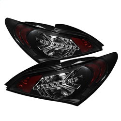 Spyder Hyundai Genesis Coupe 10-12 Black LED Tail Lights