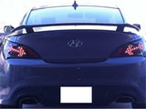 Spyder Hyundai Genesis Coupe 10-12 Black LED Tail Lights