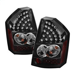 Spyder Chrysler 300 08-10 Black LED Tail Lights