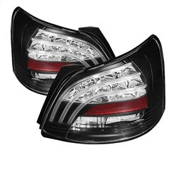 Spyder Toyota Yaris 07-09 Black LED Tail Lights