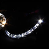 Spyder Signature Mercedes-Benz CLK320/CLK350/CLK430/CLK500/CLK55 AMG/CLK550/CLK63 AMG 03-05 Halogen Model Only Halo DRL LED Projector Headlight Not Compatible With Xenon/HID Model Black