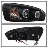 Spyder Signature Chevrolet Malibu 04-07 Black Halo Projector Headlights