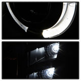 Spyder Signature Chevrolet Malibu 04-07 Black Halo Projector Headlights