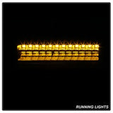 xTune 94-98 Chevy C/K C/10 1500/2500/3500/92-99 Tahoe/92-99 Suburban/94-98 Silverado/92-94 Blazer Full Size Corner/LED Bumper Headlights - Black