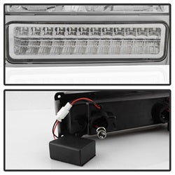 xTune 94-98 Chevy C/K C/10 1500/2500/3500/92-99 Tahoe/92-99 Suburban/94-98 Silverado/92-94 Blazer Full SizeCorner/LED Bumper Headlights - Chrome