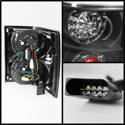 Spyder Land Rover Range Rover 03-05 Black LED Tail Lights