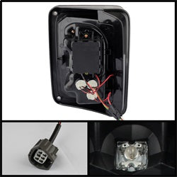 Spyder Jeep Wrangler (JK) 07-18 Black LED Tail Lights