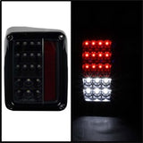 Spyder Jeep Wrangler (JK) 07-18 Black LED Tail Lights
