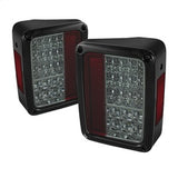 Spyder Jeep Wrangler (JK) 07-13,15-18 Smoke LED Tail Lights