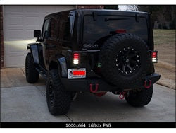 Spyder Jeep Wrangler (JK) 07-13,15-18 Smoke LED Tail Lights