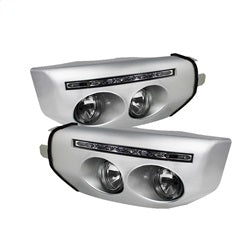 Spyder Toyota FJ Cruiser 07-14 w/LED Daytime Running Lights Fog Lights w/Switch Clear