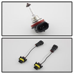 Spyder Acura TL 02-03 w/o Switch OEM Fog Lights Yellow