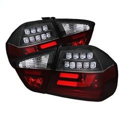 Spyder BMW 323i/325i/325xi/328i/328xi/330i/330xi/335i/335xi 06-08 Black LED Indicator Light Bar LED Tail Lights