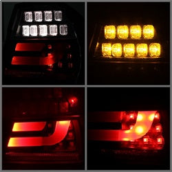 Spyder BMW 323i/325i/325xi/328i/328xi/330i/330xi/335i/335xi 06-08 Black LED Indicator Light Bar LED Tail Lights