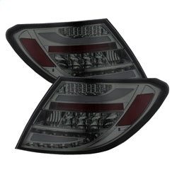Spyder Mercedes-Benz C230/C250/C300/C350/C63 AMG 08-09 Smoke LED Tail Lights Incandescent Model Only Not Compatible w/LED Model