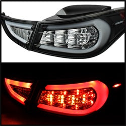 Spyder Hyundai Elantra 11-13 Black Light Bar LED Tail Lights
