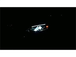 Spyder Signature Ford Focus 12-14 Black DRL LED Projector Headlights Incl. High H1 And Low H7 Not For Use w/Xenon/HID Models