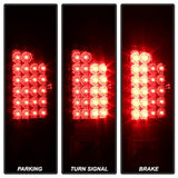 xTune Dodge Ram 1500/Ram 2500/Ram 3500 02-06 Red Clear Lens XTune LED Tail Lights Black Housing